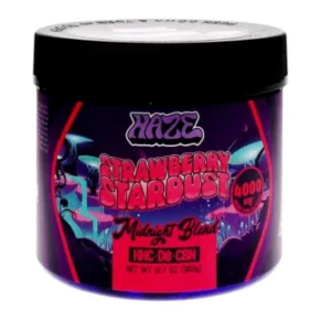 Strawberry Stardust Haze Midnight Blend Gummies 4000mg