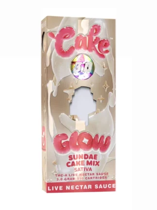 Sundae Cake Mix Cake Glow THC-A Disposable 3G