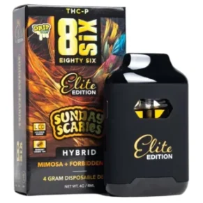 Sunday Scaries 8SIX Elite Edition THC-P Disposable 4G