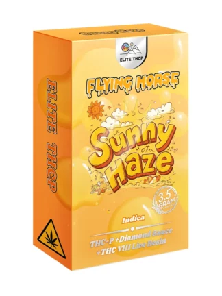 Sunny Haze Flying Horse THCP+Diamond Sauce+THC VIII Live Resin Vape 3.5G
