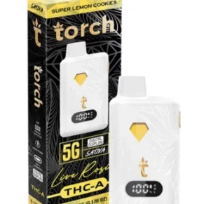 Super Lemon Cookies Torch Live Rosin THC-A Disposable 5G