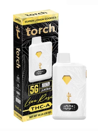 Super Lemon Cookies Torch Live Rosin THC-A Disposable 5G