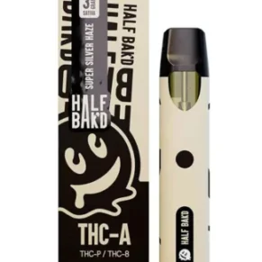 Super Silver Haze Half Bakd THC-A + THC-P + THC-8 Disposable Vape 3G