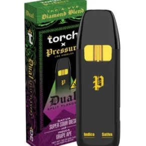 Super Sour Diesel | Grape Ape Torch x Pressure Dual Disposable 3G