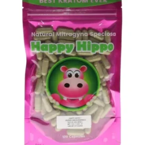 Happy Hippo I Super Green Borneo Capsules 100ct