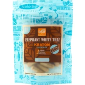 The Betterleaf Elephant White Thai Kratom Capsules 35pcs