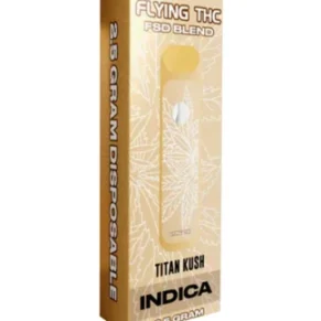 Titan Kush Flying Horse THC FSD Blend Disposable 2.5G
