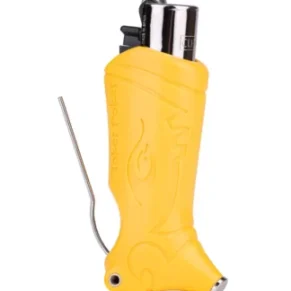 Yellow Toker Poker Clipper Lighter