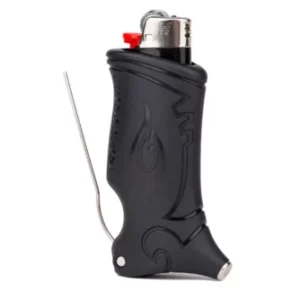 Black Toker Poker Glow In The Dark Lighter