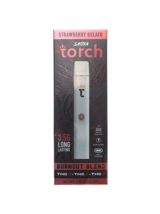 Strawberry Gelato Torch Burnout Blend 3.5G Vape