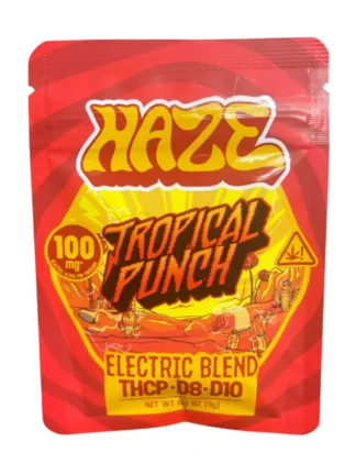 Tropical Punch Electric Blend Haze Gummies 100mg
