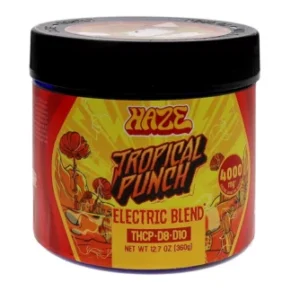 Tropical Punch Electric Blend Haze Gummies 4000mg