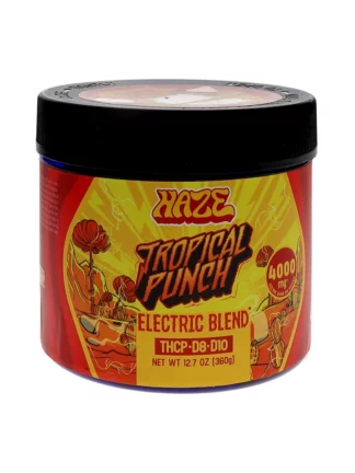 Tropical Punch Electric Blend Haze Gummies 4000mg