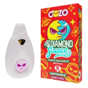 Tropical Runtz Dozo Diamond Sauce Live Rosin Disposable 5G