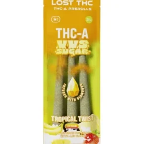 Tropical Twist Lost THC THC-A VVS Sugar Diamond Infused Pre-Roll 3ct