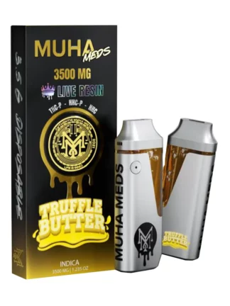 Truffle Butter Muha Meds Live Resin THCP+HHCP+HHC Vape 3500MG