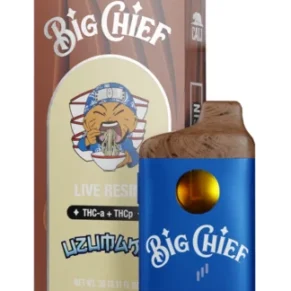 Uzumaki Big Chief Live Resin THC-A+THC-P Disposable Vape 3G