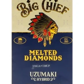 Uzumaki Big Chief Melted Diamonds THCA+THCP Cart 2G