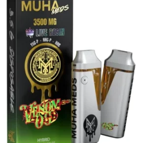 Venom OG Muha Meds Live Resin THCP+HHCP+HHC Vape 3500MG