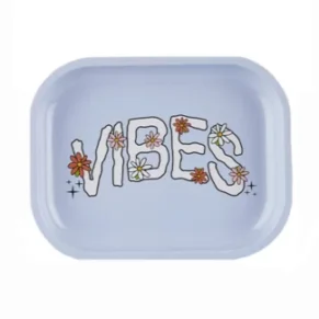 Vibes Small Metal Rolling Tray