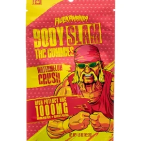 Watermelon Crush Hulk Hogan Body Slam HHC Gummies 1000mg
