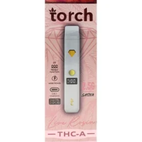 Watermelon Diesel Torch THC-A Live Rosin Disposable 2.5G