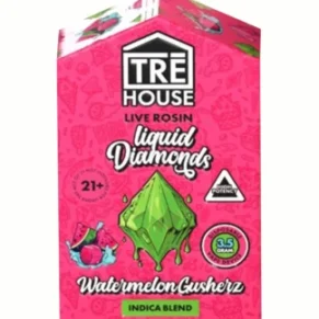 Watermelon Gusherz TRE House Live Rosin Liquid Diamonds Disposable 3.5G