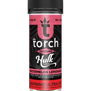 Watermelon Lemonade Torch Live Resin D9 + THCP Hulk Gummies 15000MG