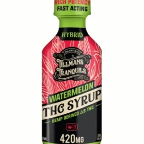 Watermelon Tillmans Tranquils Delta 9 THC Syrup 420MG