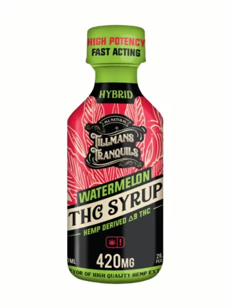 Watermelon Tillmans Tranquils Delta 9 THC Syrup 420MG