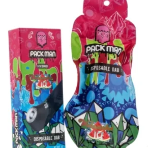 Watermelon Ice Pack Man THCA Disposable Dab 1G