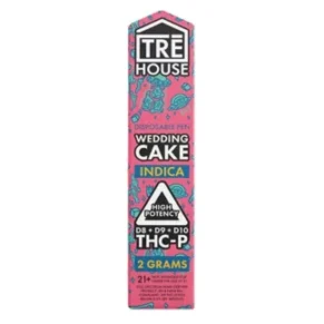Wedding Cake Tre House THC-P D8+D9+D10 Vape 2G
