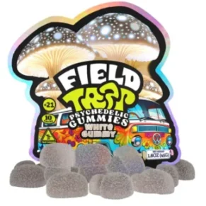 White Gummy Field Trip Psychedelic Mushroom Gummies