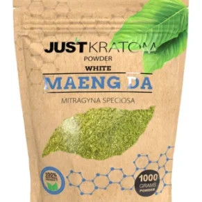 White Maeng Da Just Kratom Mitragyna Speciosa Powder 1000g