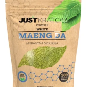 White Maeng Da Just Kratom Mitragyna Speciosa Powder 500g