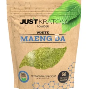 White Maeng Da Just Kratom Mitragyna Speciosa Powder 60g