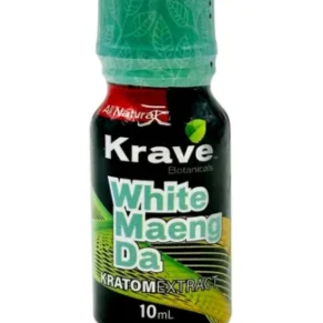 White Maeng Da Krave Botanicals Kratom Extract 10ml