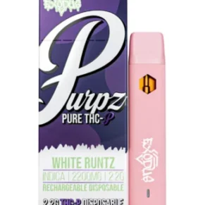 White Runtz Exodus Purpz Live Badder THC-P Disposable Vape 2.2G