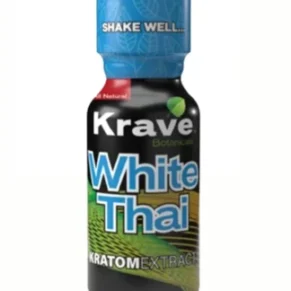 White Thai Krave Botanicals Kratom Extract 10ml