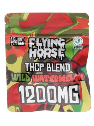 Wild Watermelon Flying Horse THCP Blend Infused Gummies 1200MG