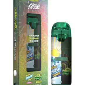 Yellow Znow Cone x Green Zlushie Hidden Hills & Friends Dual Flavor Disposable 2G