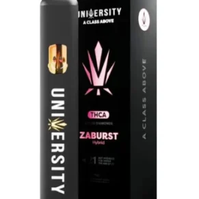 Zaburst University Liquid Diamonds THCA Disposable 2G