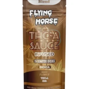 Zeetah Pizz Flying Horse THCA Sauce Infused Pre-Rolls 2G 3ct