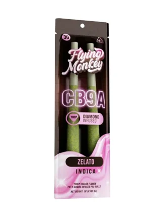 Zelato Flying Monkey CB9A THCP Indoor Flower 2ct