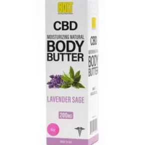 Lavender Sage Bolt CBD Bath Body Butter 200mg