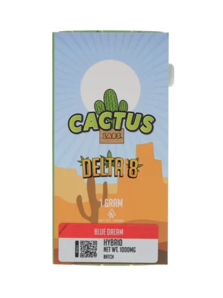Blue Dream Hybrid Cactus Labs Delta 8 Cartridges 1G