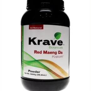 Krave Red Maeng Da Kratom Powder 1000g
