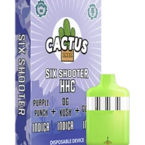 Purple Punch | OG Kush | Gushers Cactus Labs Six Shooter HHC Disposable