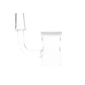 Pacific Flat White Base 90 Degree 14MM Joint Quartz Banger