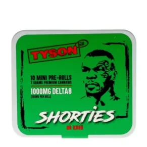 OG Kush Tyson 2.0 Shorties Delta 8 Pre-Rolls 7G